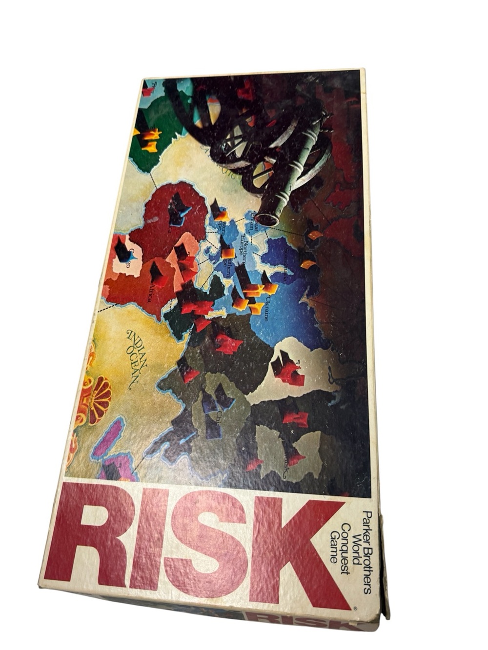 Vintage Risk Board Game Parker Brothers 1975